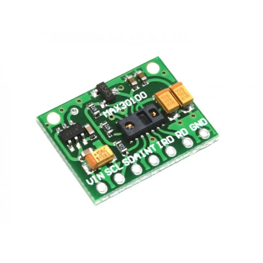 MAX30100, Pulse Oximeter and Heart-Rate Sensor Module, High Accuracy, Low Power Consumption