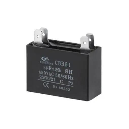 CBB61,Motor Capacitor,5uF,450VAC