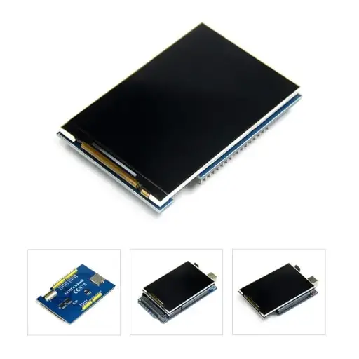[LT-2UKJ-JQVE] 3.5 Inch TFT LCD Resistive Touch Screen—320x480 Resolution Display Panel for Raspberry Pi A, B, A+, B+, 2B, 3B, 3B+, 4B—with Touch Pen Compatibility