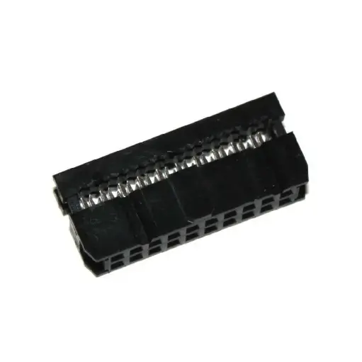 FC-20P, IDC Connector, 2.54mm, 20 Pins
