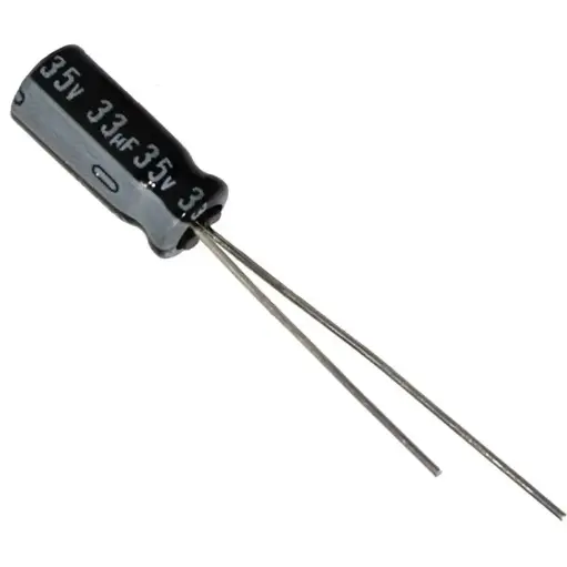 Electrolytic Capacitor, 33uF, 35V, 20%