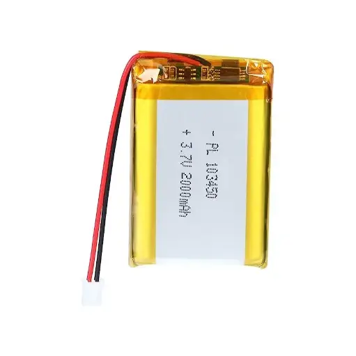 [LM-QADK-ND2D] 103450,Rechargeable Lithium Polymer Battery with Protection Circuit Module,3.7V,2000mAh